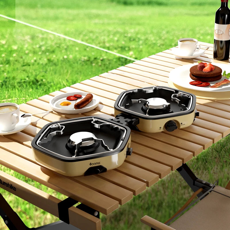 Double Outdoor Camping Stove