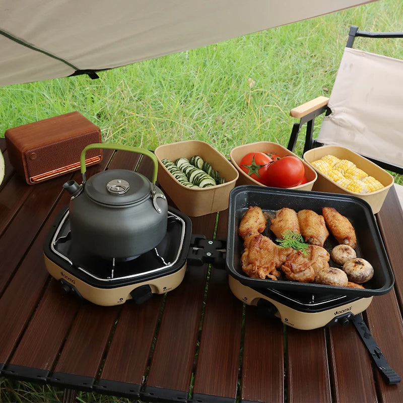 Double Outdoor Camping Stove